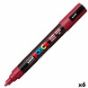 Marker POSCA PC-3M Wine Red (6 Units)