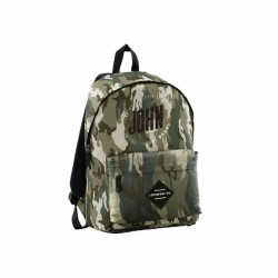 School Bag John Smith M22203-005 Camouflage Green