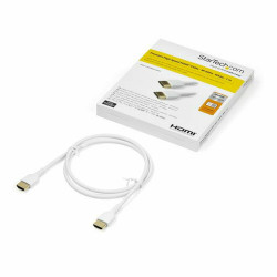 HDMI Cable Startech RHDMM1MPW White 1 m 4K Ultra HD