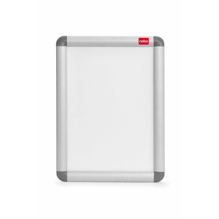 Information Frame Nobo 1902214 White Grey Aluminium A4