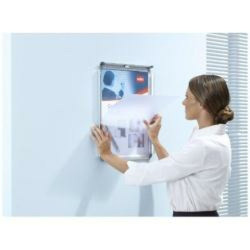 Information Frame Nobo 1902214 White Grey Aluminium A4