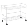 Shelves Confortime White Iron Foldable With wheels (67 x 30 x 44,8 cm)