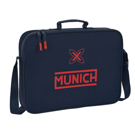 School Satchel Munich Flash Navy Blue 38 x 28 x 6 cm