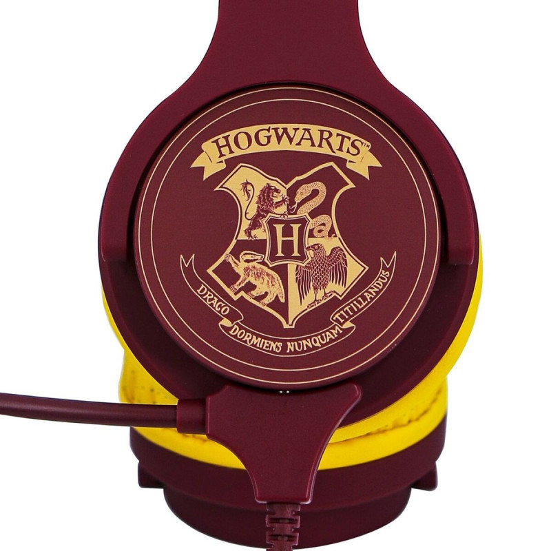 Headphones OTL Technologies Hogwarts Crest Brown Black