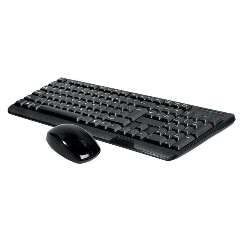 Keyboard and Mouse Tracer TRAKLA45903 Black Monochrome