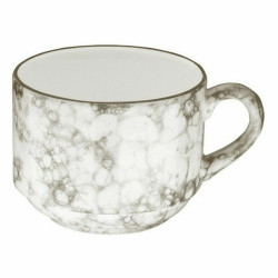 Cup Viejo Valle Rocks Porcelain 90 ml Brown (12 Units)