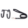 Dog Harness Red Dingo Diamond Black