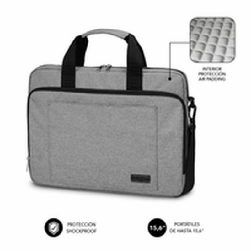 Laptop Case Subblim SUB-LB-4APLB10 Grey 15,6"