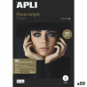 Glossy Photo Paper Apli Inkjet A4 100 Sheets