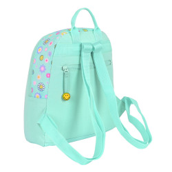 Child bag Smiley Summer fun Mini Turquoise (25 x 30 x 13 cm)