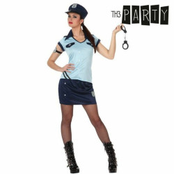 Costume for Adults Th3 Party Blue (4 Pieces)