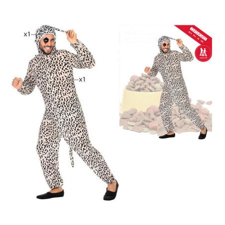 Costume for Adults 69985 Multicolour animals (1 Piece) (1 Unit)