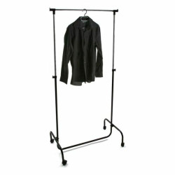 Extendable Coat Rack Versa Silver Silver Metal 45 x 170 x 80 cm (45 x 170 x 80 cm)