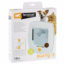 Cat Flap Ferplast Swing 3 Brown Bronze Plastic