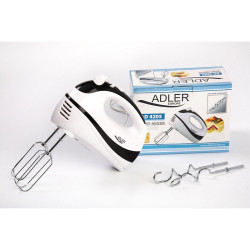 Hand-held Blender Adler AD 4205 White Black 300 W