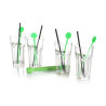 Cocktail Set Secret de Gourmet Crystal polypropylene