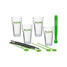 Cocktail Set Secret de Gourmet Crystal polypropylene