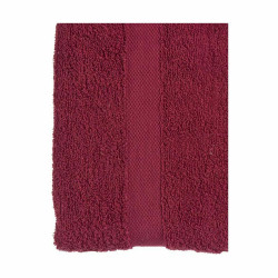 Bath towel Maroon 90 x 0,5 x 150 cm (3 Units)