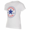 Child's Short Sleeve T-Shirt Converse  Core Chuck Taylor Patch  Blue