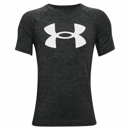 Children’s Short Sleeve T-Shirt Under Armour Tech Twist SS Black