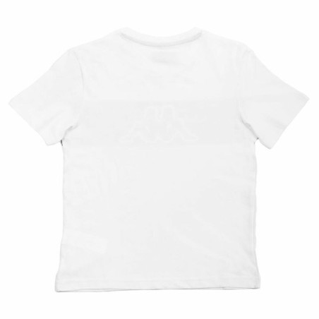 Child's Short Sleeve T-Shirt Kappa Skoto K White