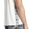 Men’s Short Sleeve T-Shirt Reebok Tape White