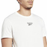 Men’s Short Sleeve T-Shirt Reebok Tape White