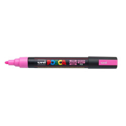 Fluorescent Marker POSCA PC-5M Pink (6 Units)