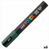 Marker POSCA PC-5M Dark green (6 Units)