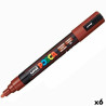 Marker POSCA PC-5M Brown (6 Units)