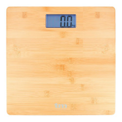 Digital Bathroom Scales TM Electron Brown Bamboo