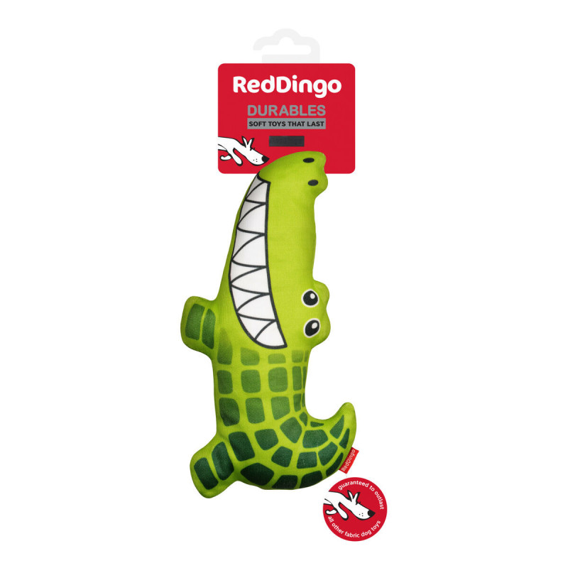 Dog toy Red Dingo 27,5 cm Crocodile Inside/Exterior