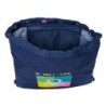 Backpack with Strings Benetton Cool Navy Blue 35 x 40 x 1 cm