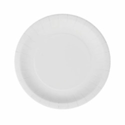 Plate set Algon Disposable White Cardboard 20 cm (36 Units)