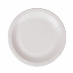 Plate set Algon Disposable White Cardboard 28 cm (36 Units)