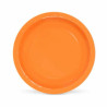 Plate set Algon Disposable Cardboard Orange (36 Units)