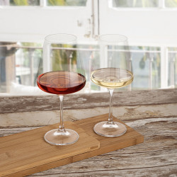 Wine glass Bohemia Crystal Loira Transparent Glass 450 ml (6 Units)