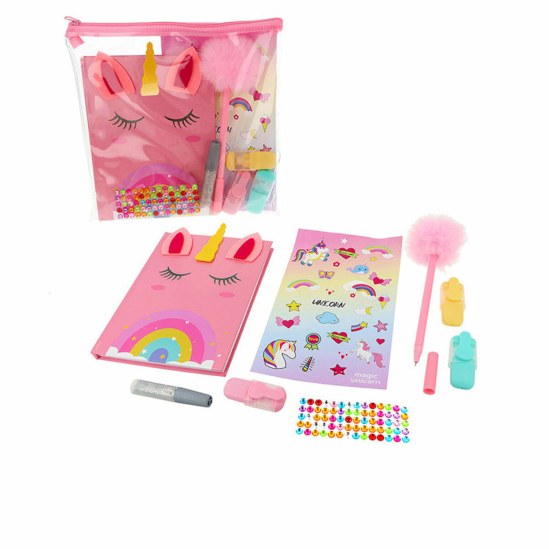 Stationery Set Inca   Unicorn (8 Pieces)