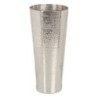 Vase 19 x 19 x 43 cm Metal Silver