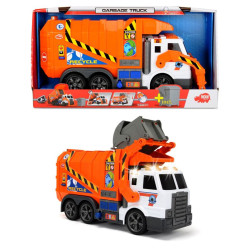 Garbage Truck Dickie Toys 186380 Orange