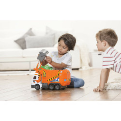 Garbage Truck Dickie Toys 186380 Orange