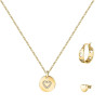 Women's necklace and matching earrings set La Petite Story LPS20ASD02