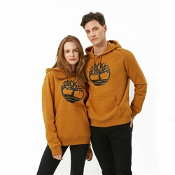 Men’s Hoodie Timberland Kenn Tree Logo  Dark Orange