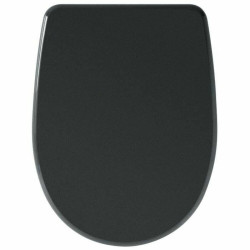 Toilet Seat Gelco MDF Wood Black