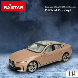 Remote-Controlled Car BMW i4 Concept 1:14 Golden (2 Units)