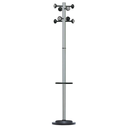 Hat stand Unilux Accueil Grey Metal Steel polypropylene 175 x 34 cm