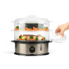 Food Steamer Black & Decker BXST800E Grey Stainless steel Plastic 800 W