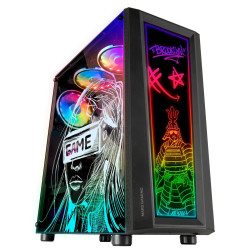 ATX Semi-tower Box Mars Gaming MC-ART 12CM Black