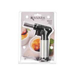 Kitchen Blowtorch Black Silver 12 x 15,4 x 5 cm (12 Units)