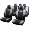 Car Seat Covers WRC 007 339 Black/Grey